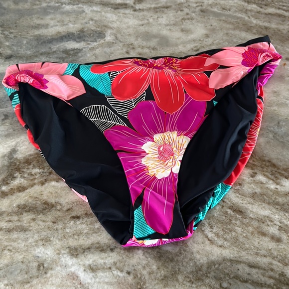 La Blanca In Full Bloom Reversible Hipster Bikini Bottoms - Picture 1 of 8